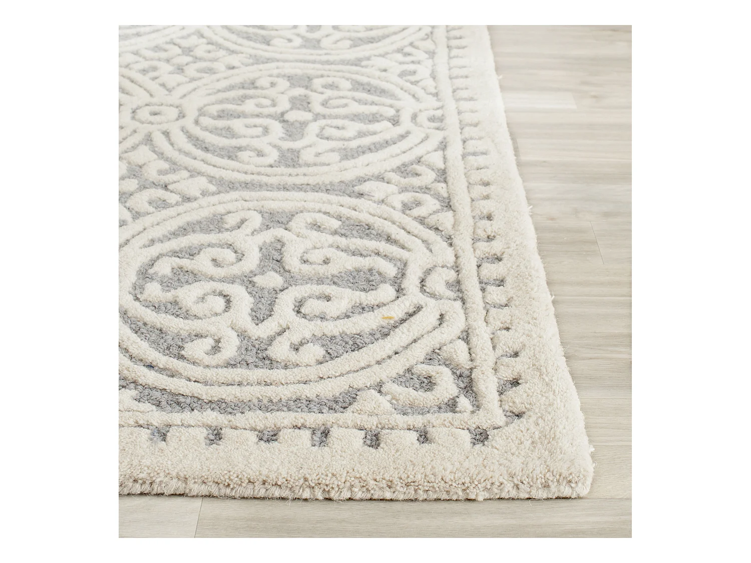 Tapis Gris/Neutre 76 X 244 cm - Roby