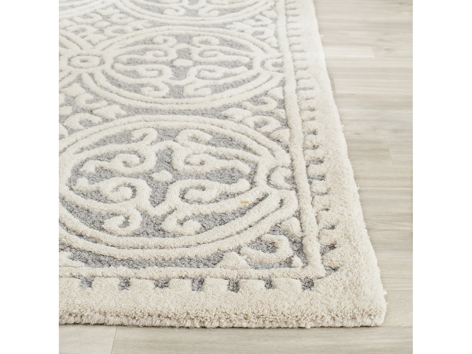 Tapis Gris/Neutre 76 X 244 cm - Roby