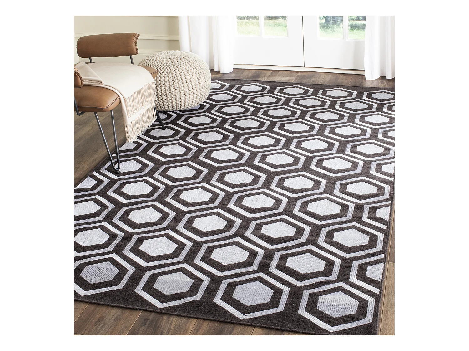 Tapis Gris 152 X 244 cm - Sari