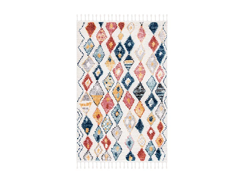 Tapis Neutre/Multicolore 122 X 183 cm - Scarlet