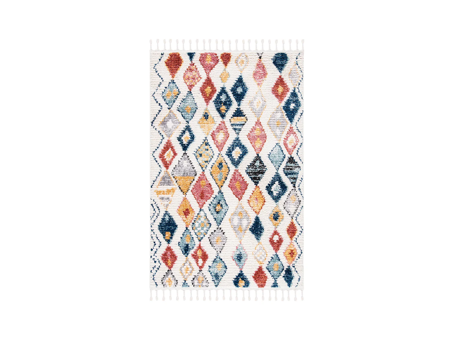 Tapis Neutre/Multicolore 122 X 183 cm - Scarlet