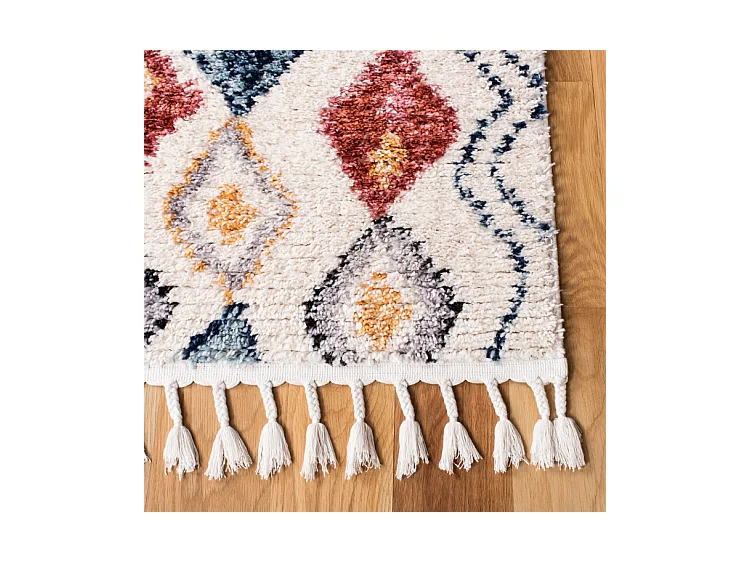 Tapis Neutre/Multicolore 122 X 183 cm - Scarlet