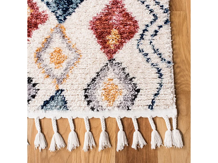 Tapis Neutre/Multicolore 122 X 183 cm - Scarlet