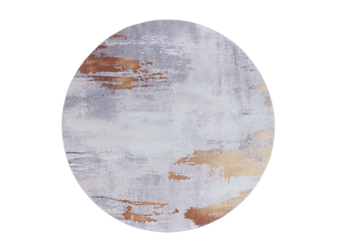 Tapis Gris/Rouge 183 X 183 cm - Iona