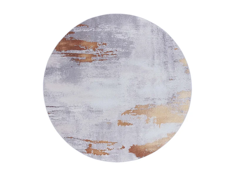 Tapis Gris/Rouge 183 X 183 cm - Iona