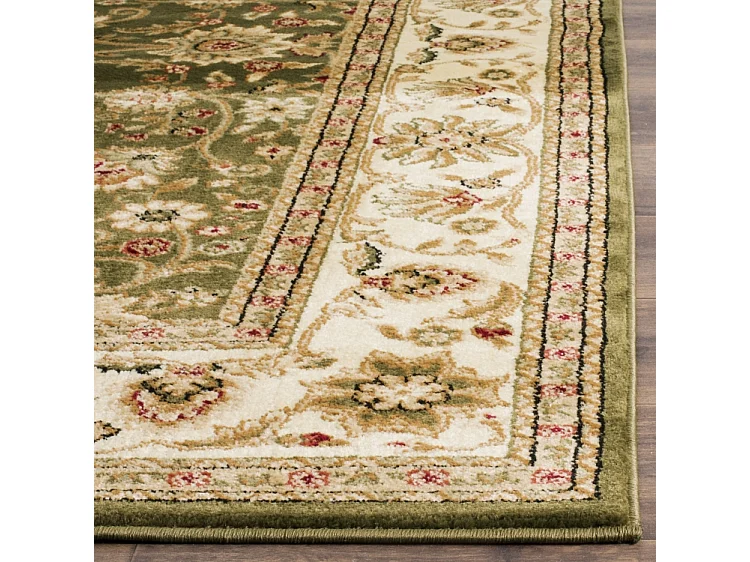 Tapis Sage/Ivoire 122 X 122 cm - Priscilla