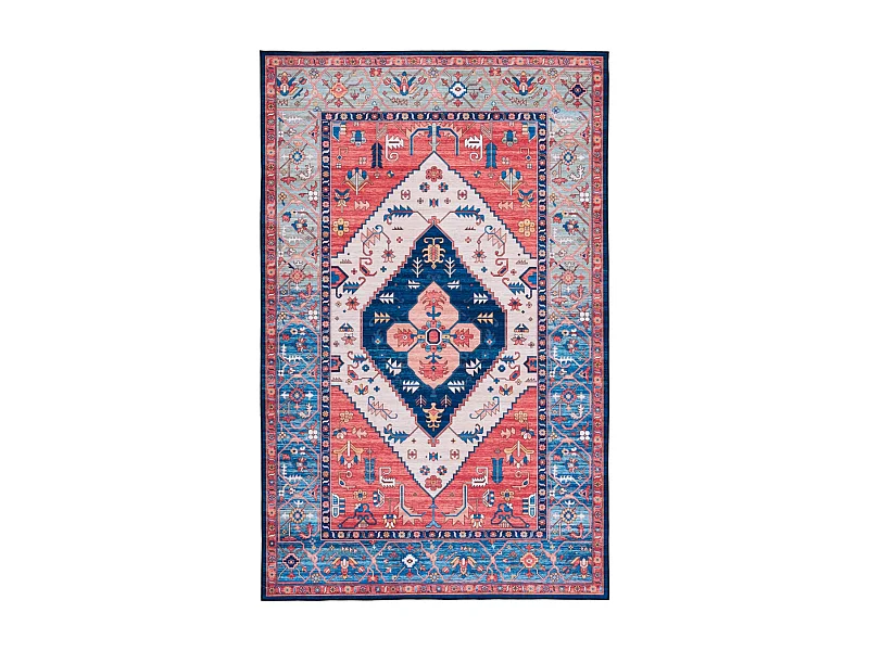 Tapis Rouille/Bleu 244 X 305 cm - Leilani