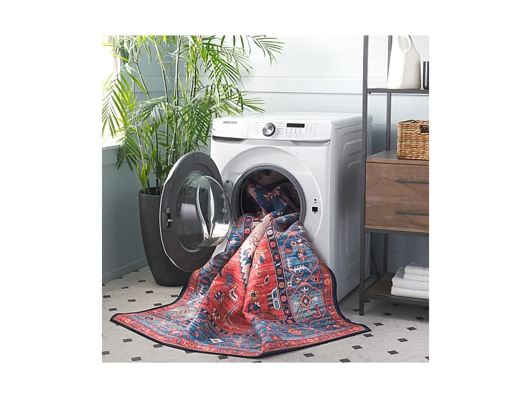 Tapis Rouille/Bleu 244 X 305 cm - Leilani