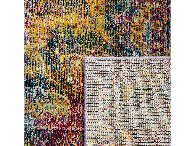 Tapis Bleu Marine/Bleu 91 X 152 cm - Dylan