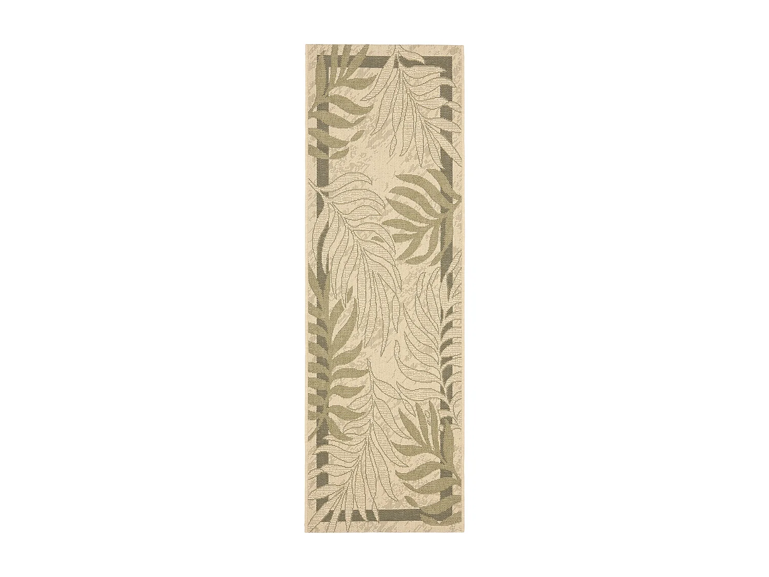 Tapis Vert/Beige 69 X 201 cm - Zofia