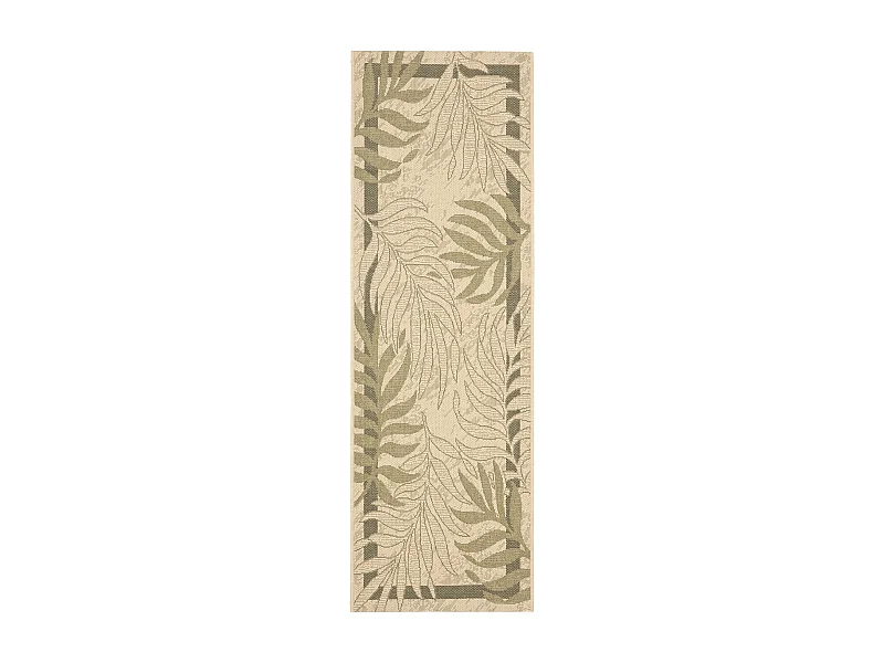 Tapis Vert/Beige 69 X 201 cm - Zofia