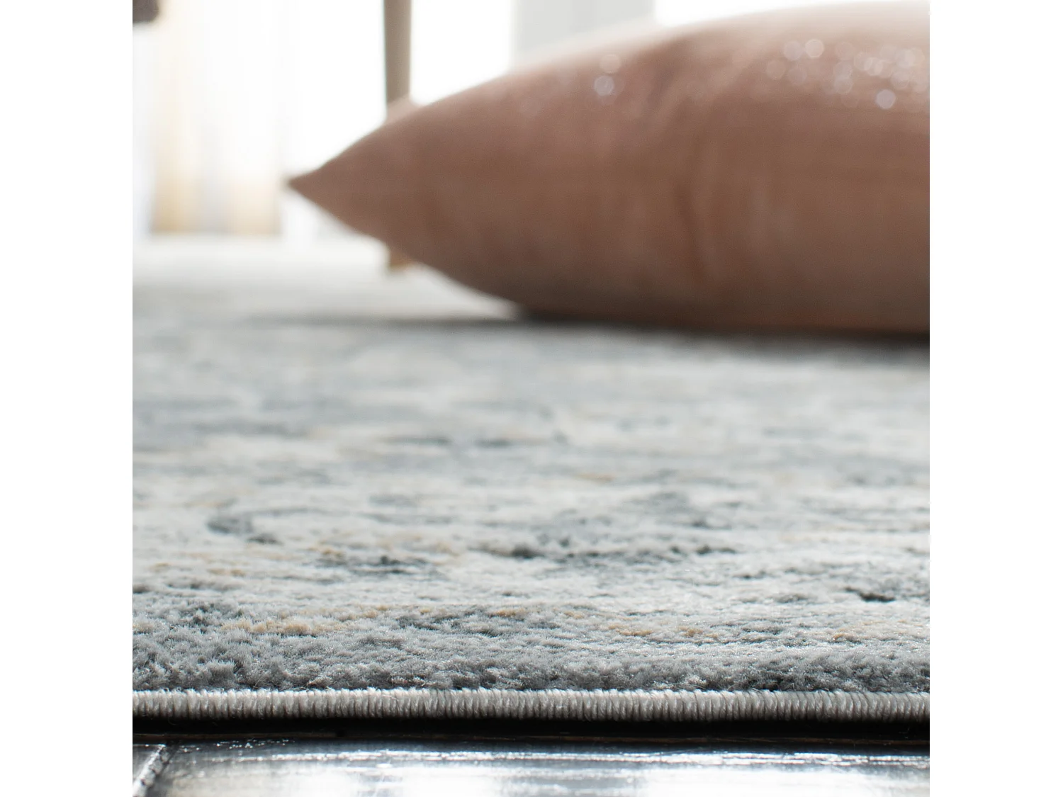 Tapis Gris/Neutre 91 X 152 cm - Alayna