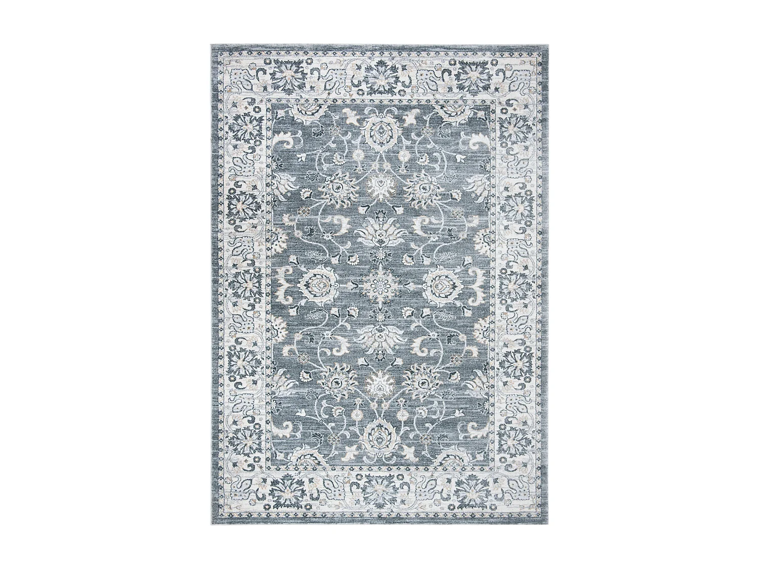 Tapis Gris/Neutre 91 X 152 cm - Alayna