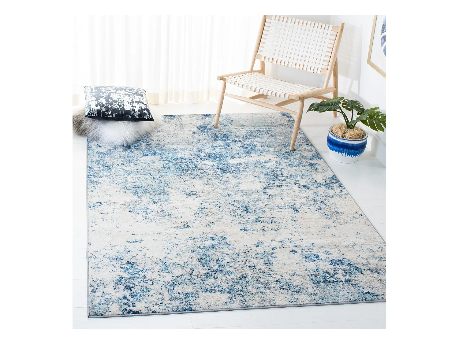 Tapis Blanc 160 X 229 cm - Isabella