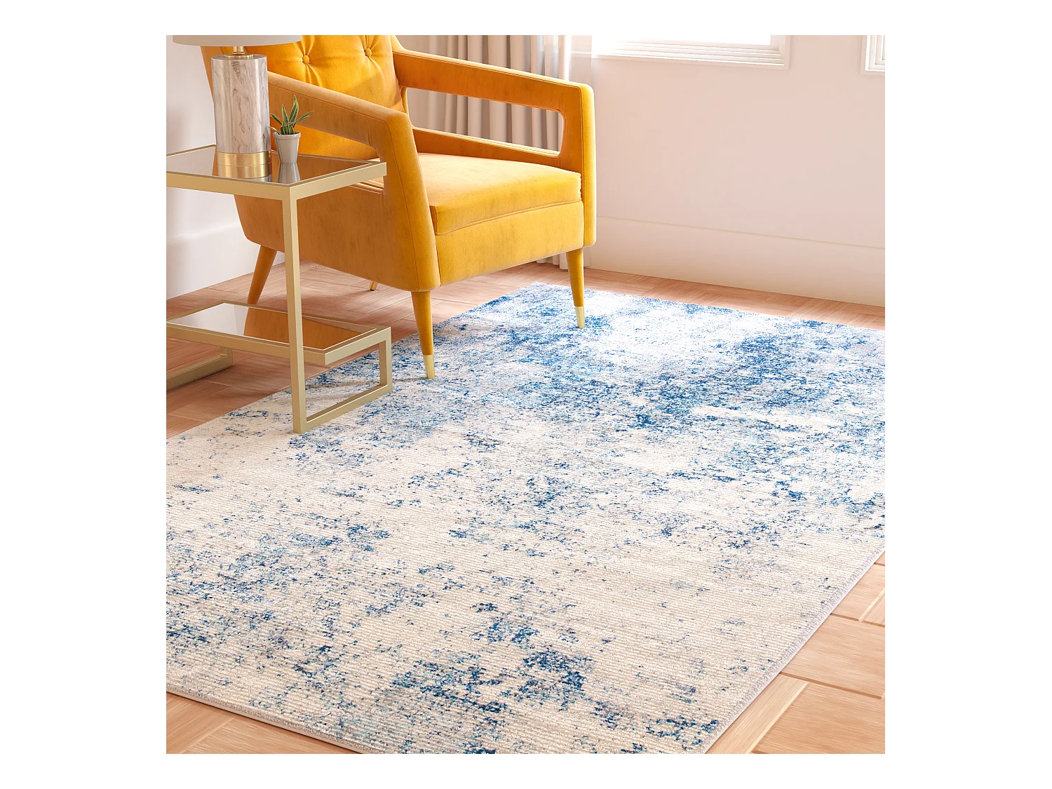 Tapis Blanc 160 X 229 cm - Isabella