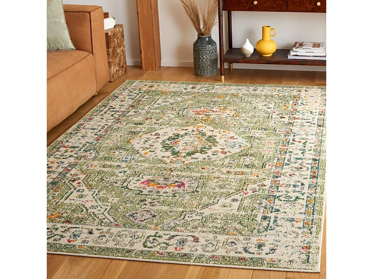 Tapis Sage/Ivoire 201 X 201 cm - Odalys