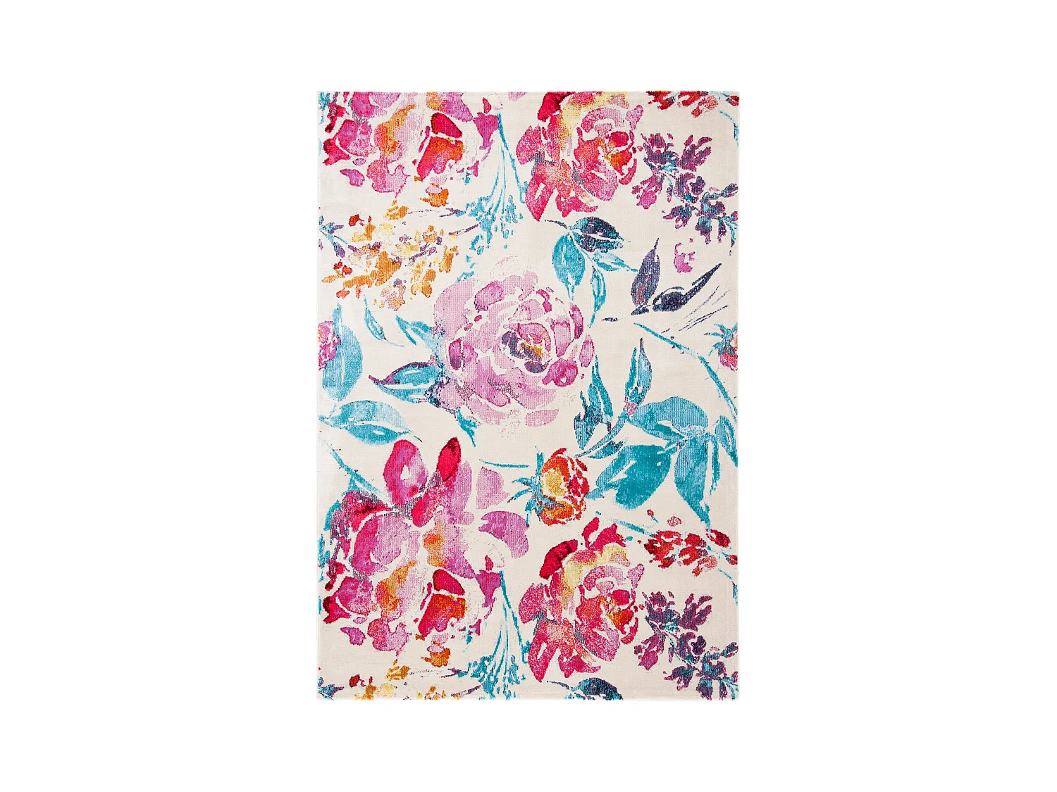 Tapis Neutre/Rose 122 X 183 cm - Emersyn