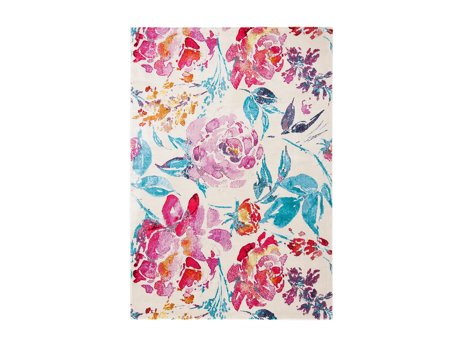 Tapis Neutre/Rose 122 X 183 cm - Emersyn