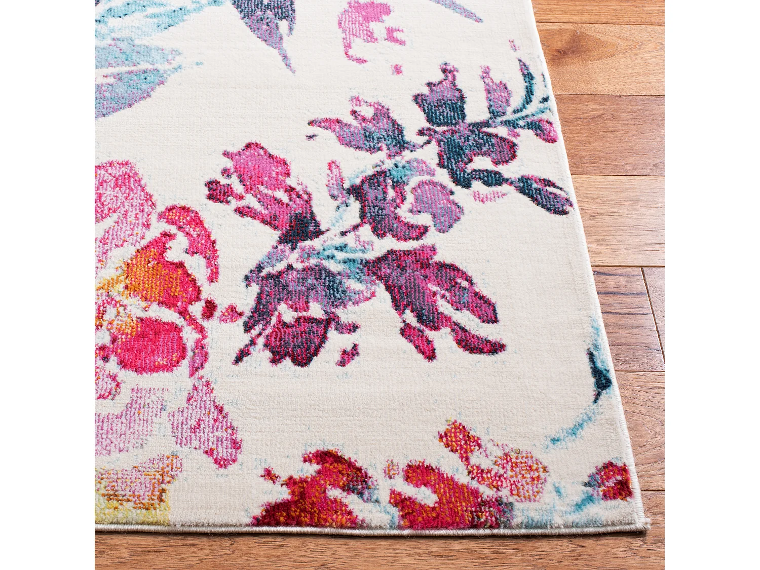 Tapis Neutre/Rose 122 X 183 cm - Emersyn