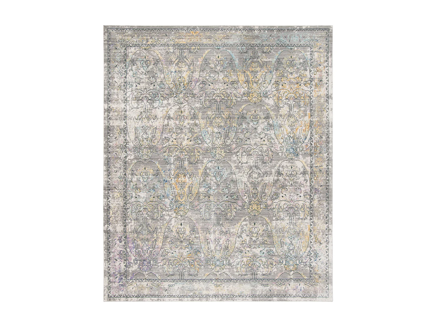 Tapis Gris/Multicolore 235 x 305 cm - Grace
