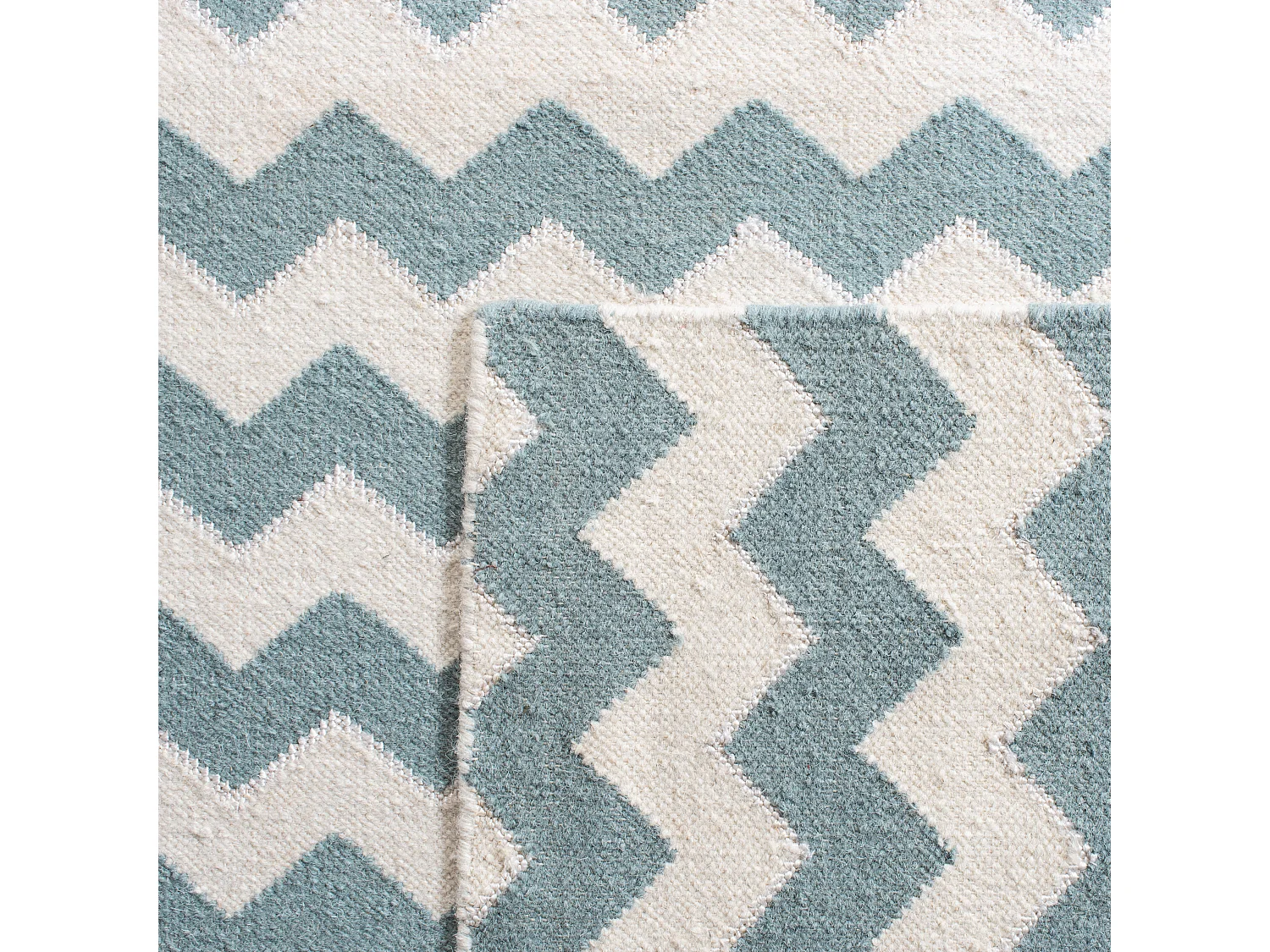 Tapis Neutre/Bleu 122 X 183 cm - Blair