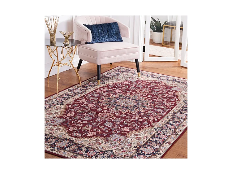 Tapis Rouge/Bleu Marine 183 X 274 cm - Serenade