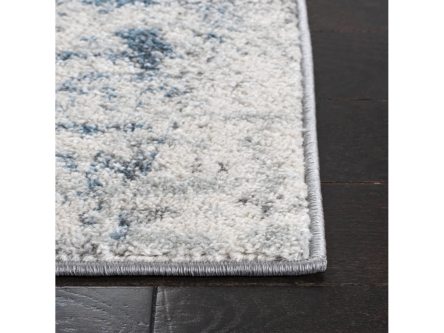 Tapis Neutre/Bleu 122 X 183 cm - Lia