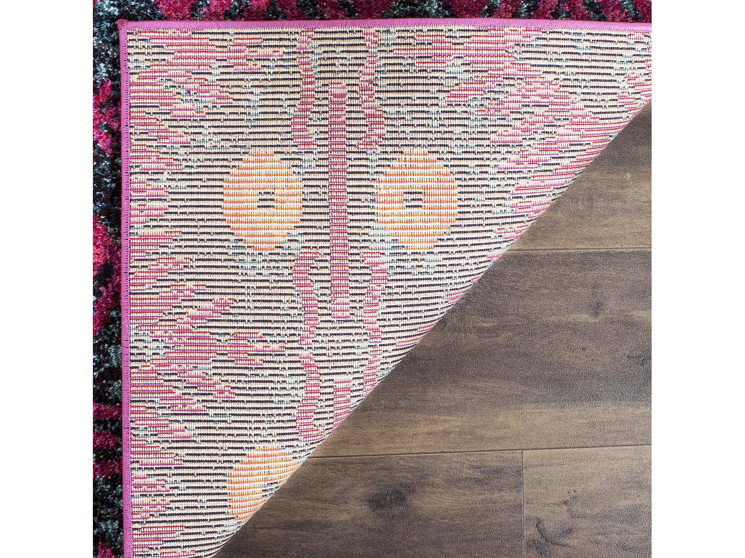 Tapis Rose/Multicolore 122 X 170 cm - Greta