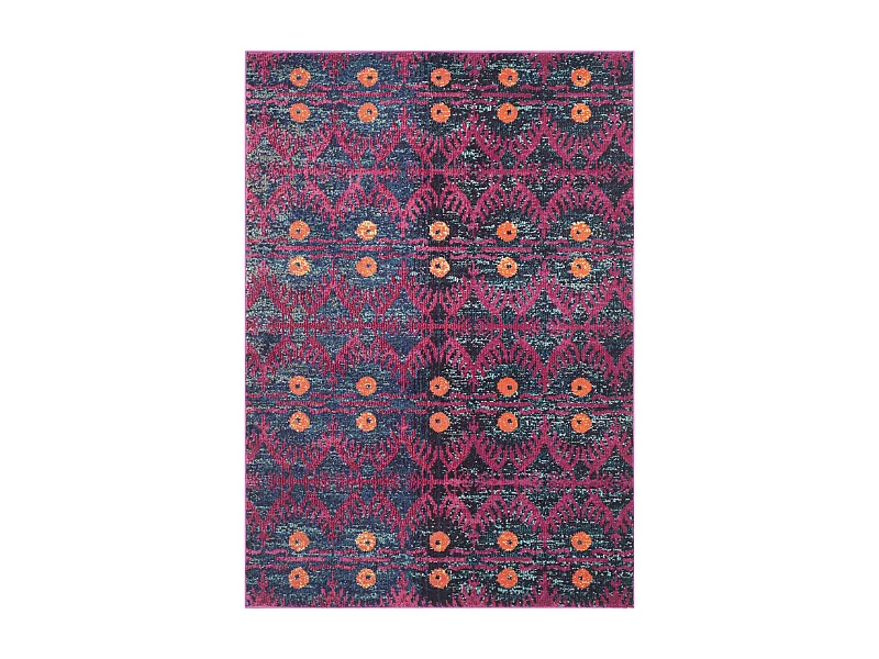 Tapis Rose/Multicolore 122 X 170 cm - Greta
