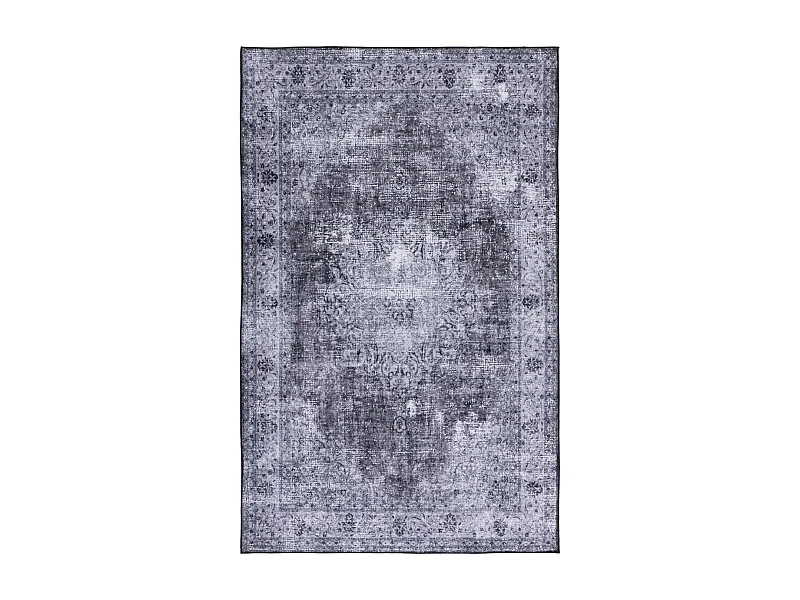 Tapis Noir/Gris 122 X 183 cm - Veda