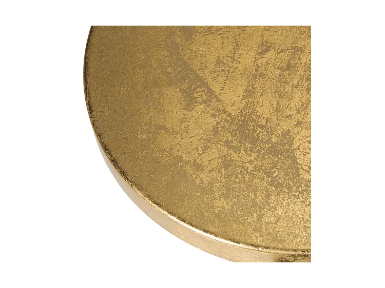 Tabouret de bar & de comptoir Blanc et or 34 X 34 X 60.96 cm - Sallie