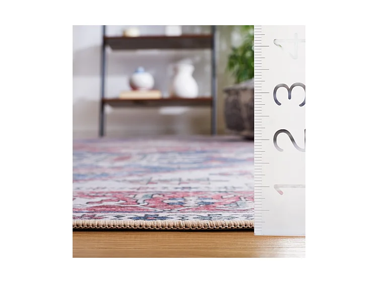 Tapis Bleu Marine/Rouge 122 X 183 cm - Arianne