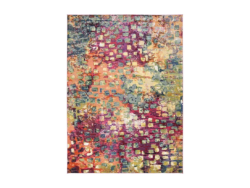 Tapis Rose/Multicolore 235 x 335 cm - Alec