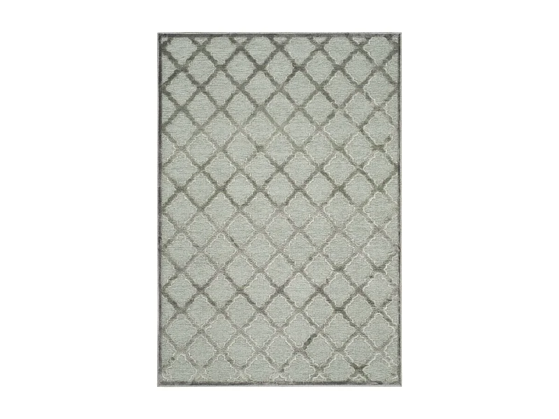 Tapis Gris/Vert 122 X 170 cm - Anguilla
