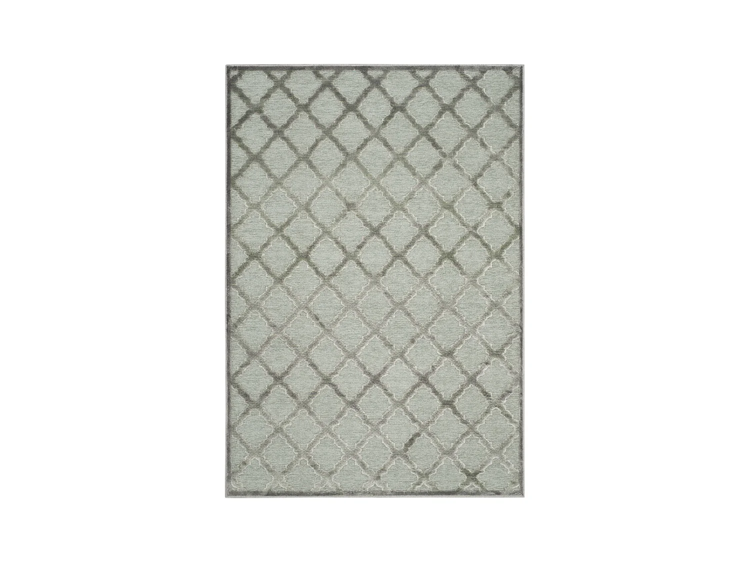 Tapis Gris/Vert 122 X 170 cm - Anguilla