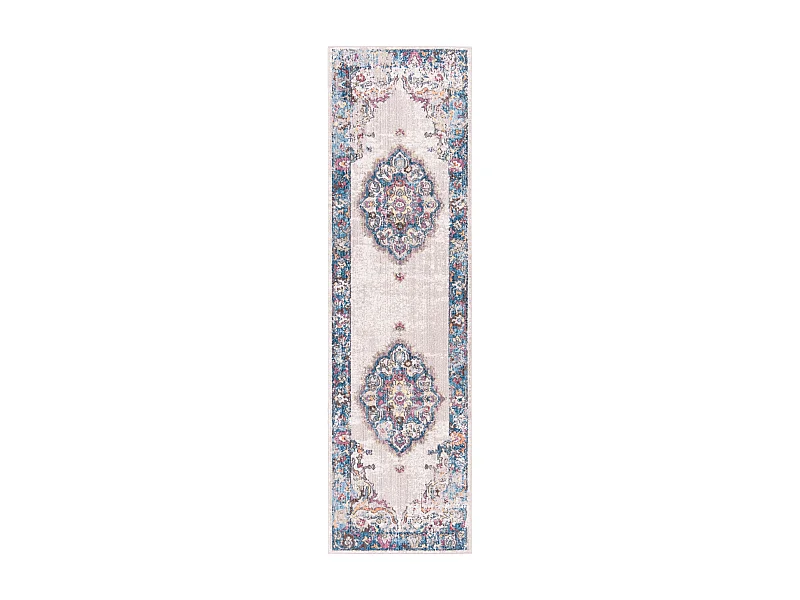 Tapis Gris/Bleu 69 X 244 cm - Malani