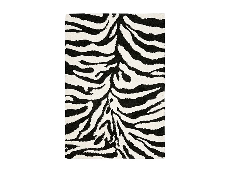 Tapis Neutre/Noir 236 x 305 cm - Nottington