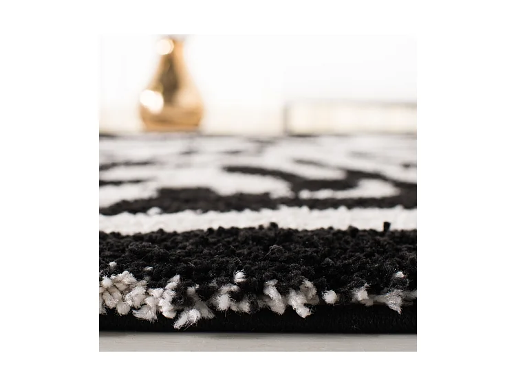 Tapis Neutre/Noir 236 x 305 cm - Nottington