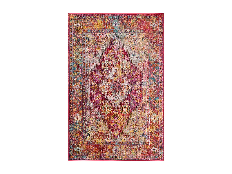 Tapis Bleu/Rose 91 X 152 cm - Daevon