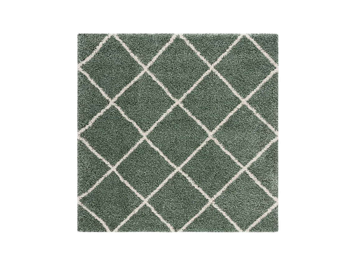 Tapis Vert/Ivoire 213 X 213 cm - Myla