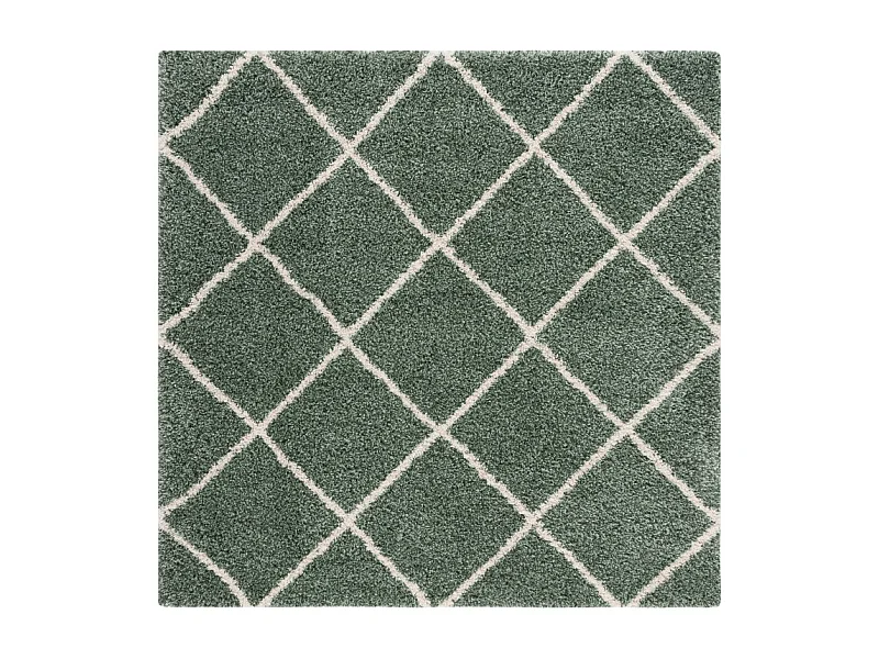 Tapis Vert/Ivoire 213 X 213 cm - Myla