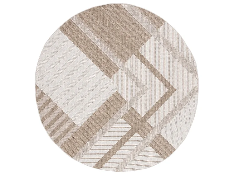 Tapis Beige/Beige Clair 201 X 201 cm - Pax