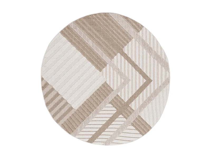 Tapis Beige/Beige Clair 201 X 201 cm - Pax