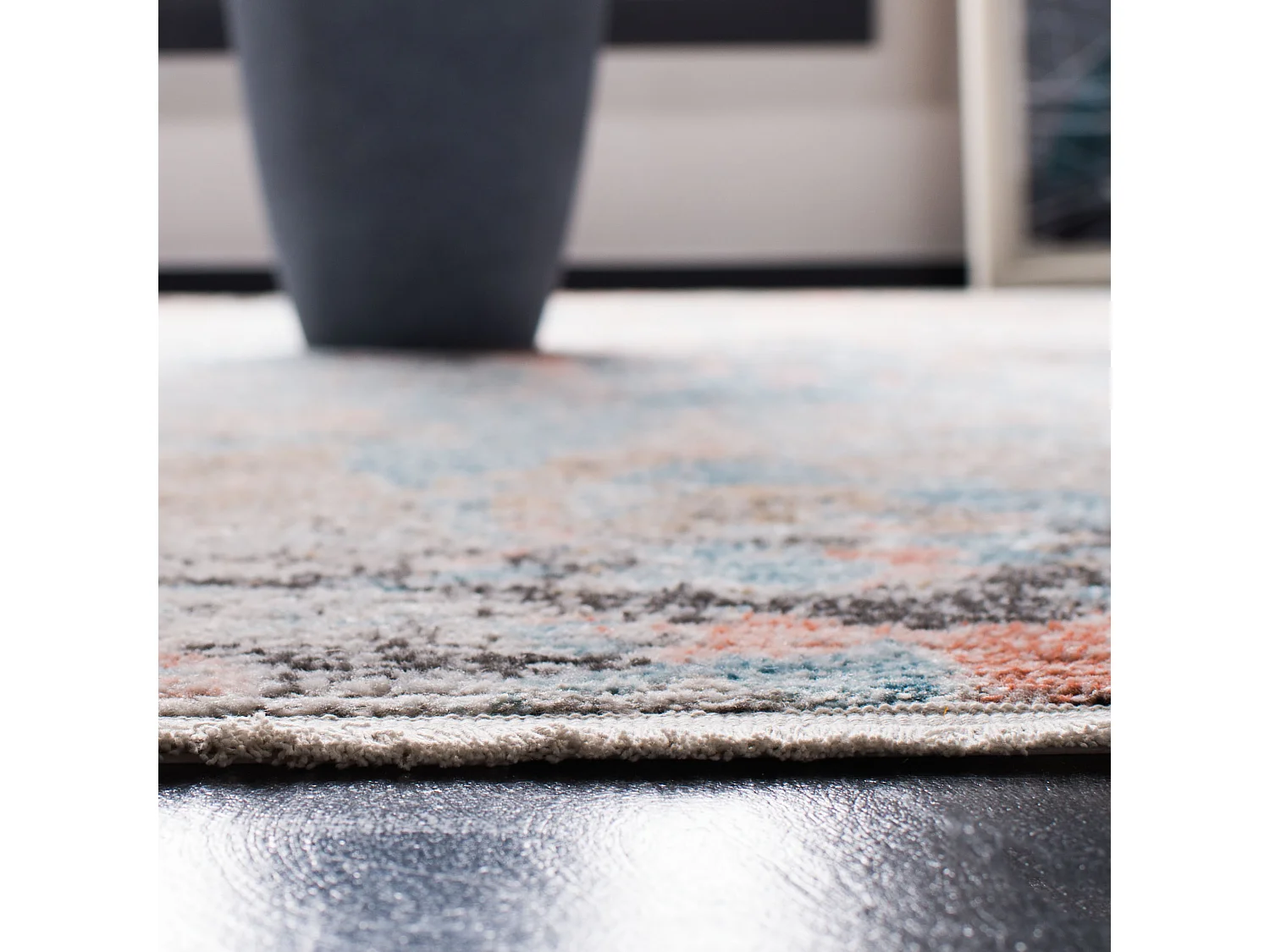 Tapis Bleu/Neutre 122 X 183 cm - Tiffany