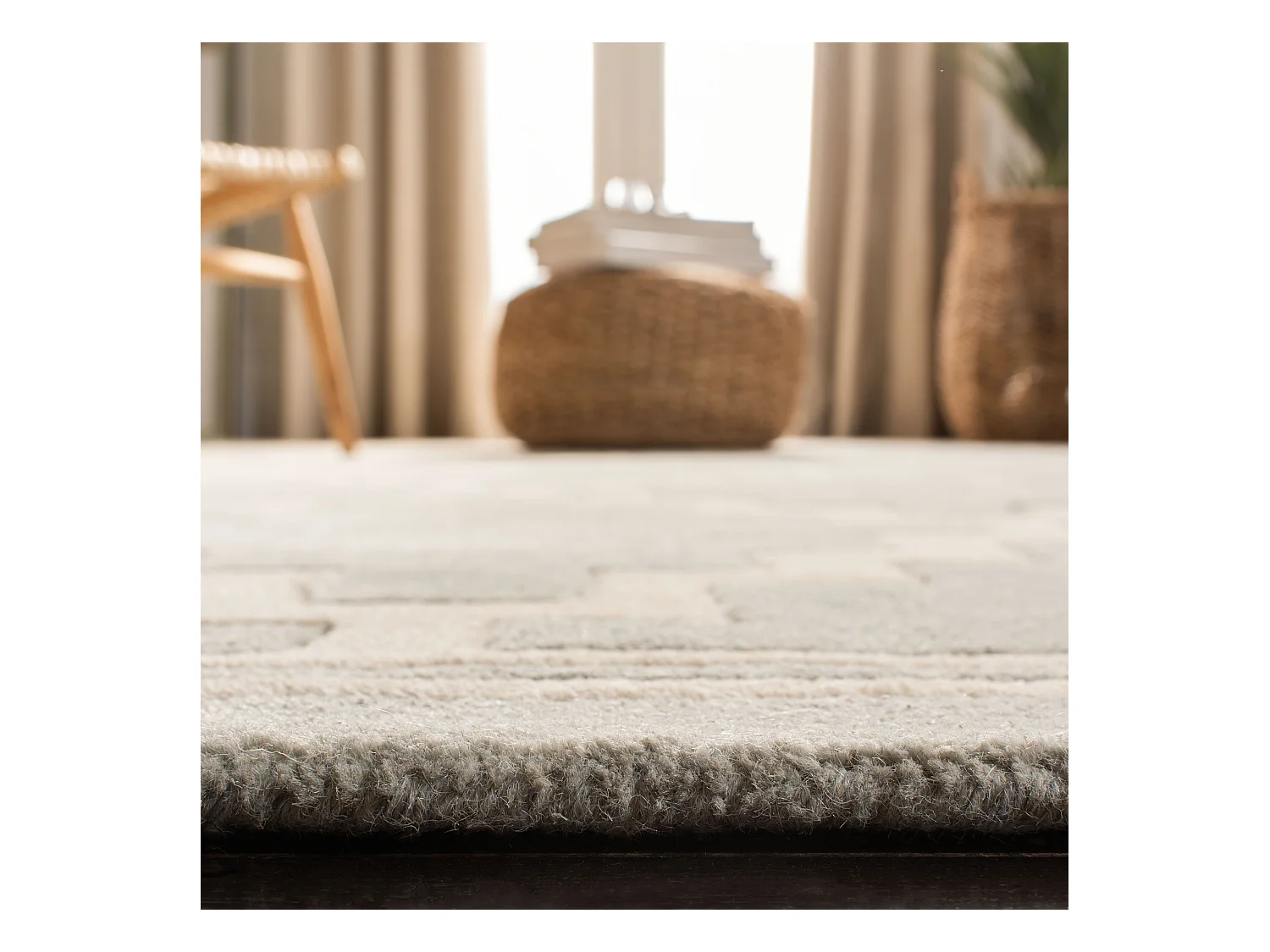 Tapis Gris/Neutre 122 X 183 cm - Langley