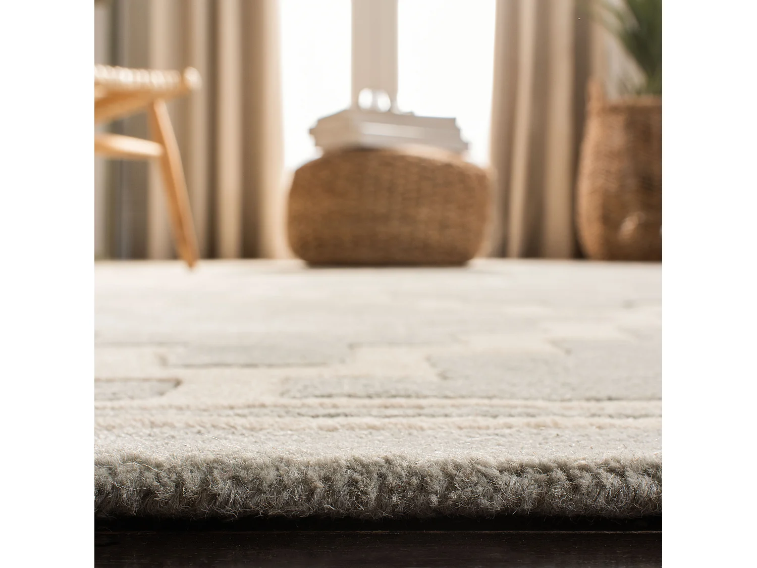 Tapis Gris/Neutre 122 X 183 cm - Langley