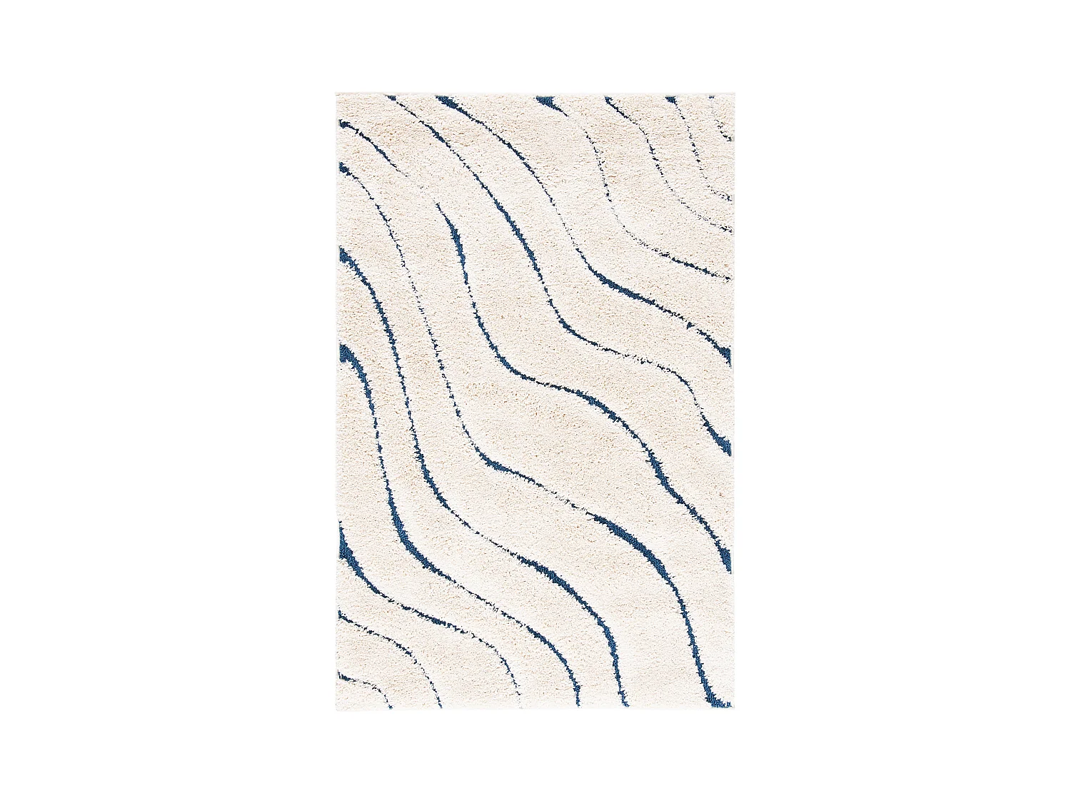 Tapis Neutre/Bleu 122 X 183 cm - Raton