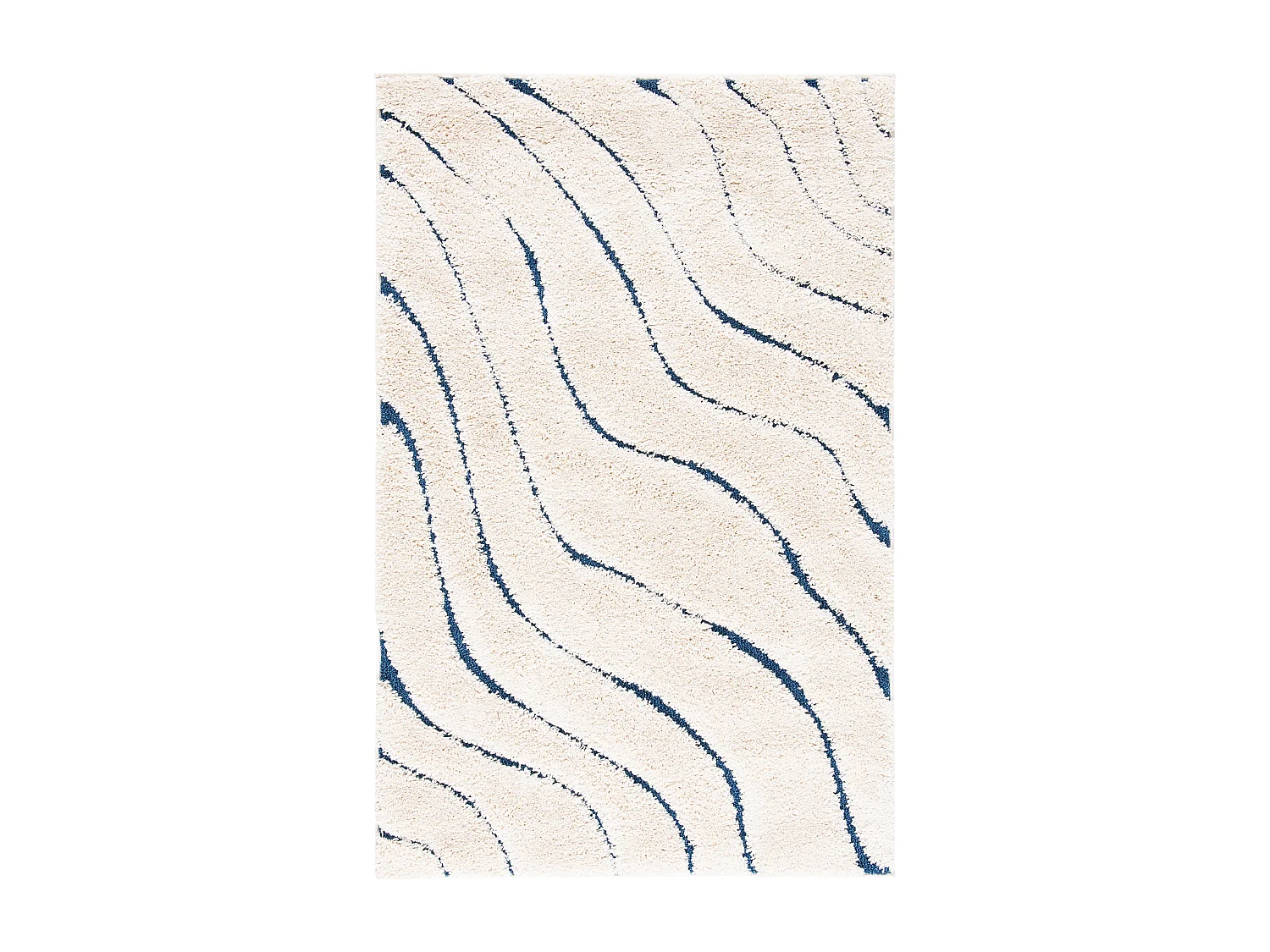 Tapis Neutre/Bleu 122 X 183 cm - Raton