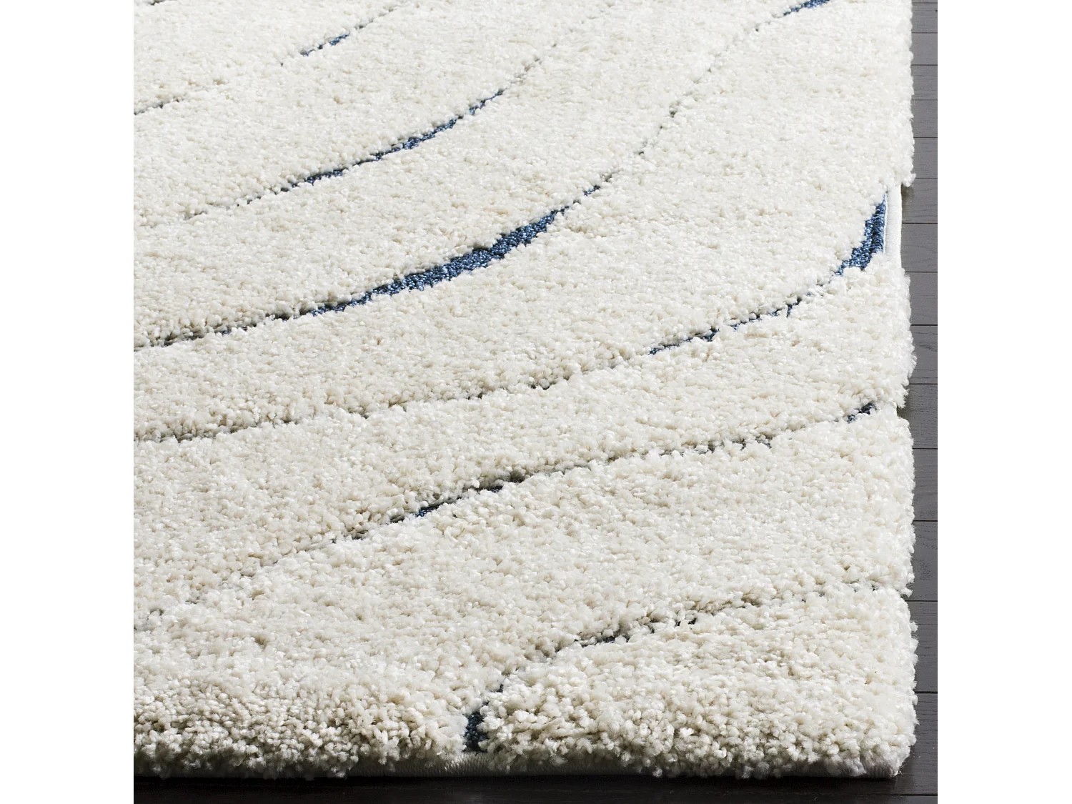 Tapis Neutre/Bleu 122 X 183 cm - Raton