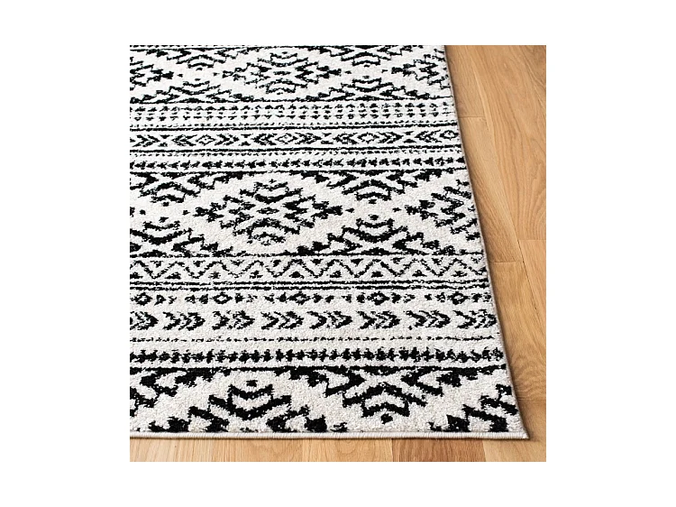 Tapis Neutre/Noir 183 X 274 cm - Hope